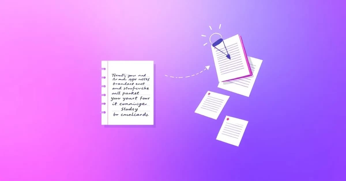 Ai note taking app - study with AI flashcards and spaced repetition