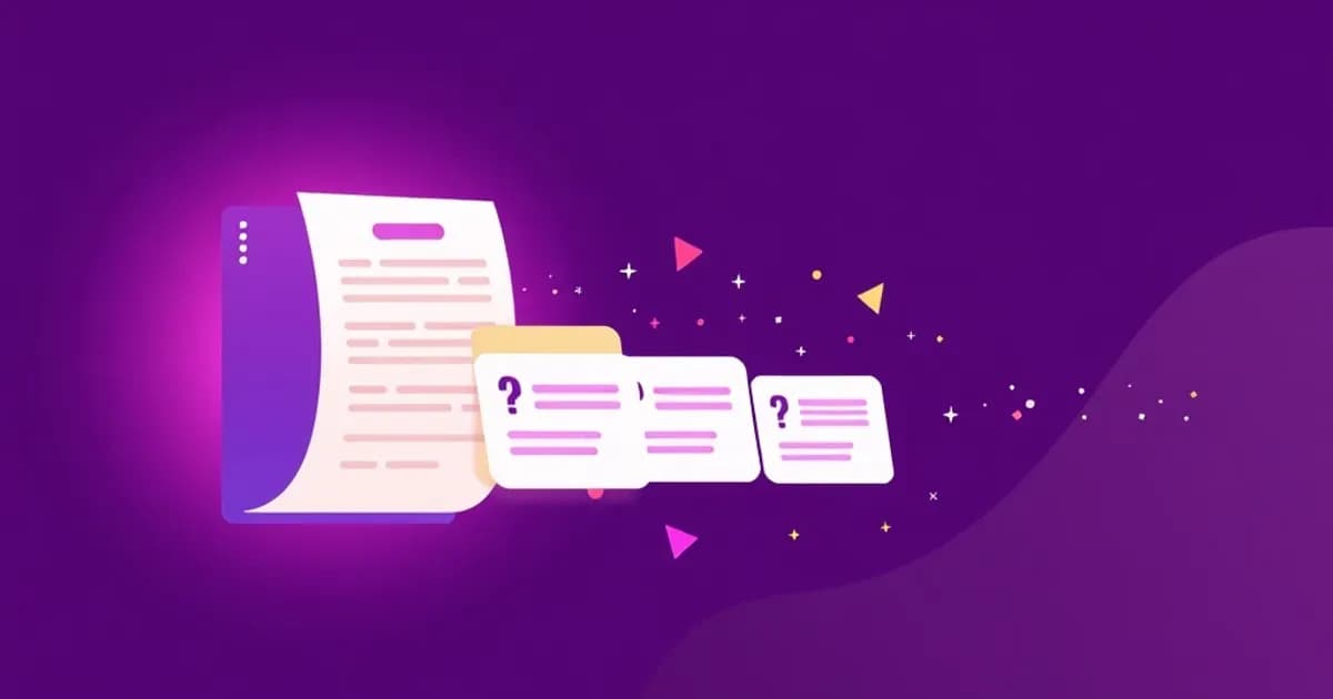 Ai quiz generator - study with AI flashcards and spaced repetition