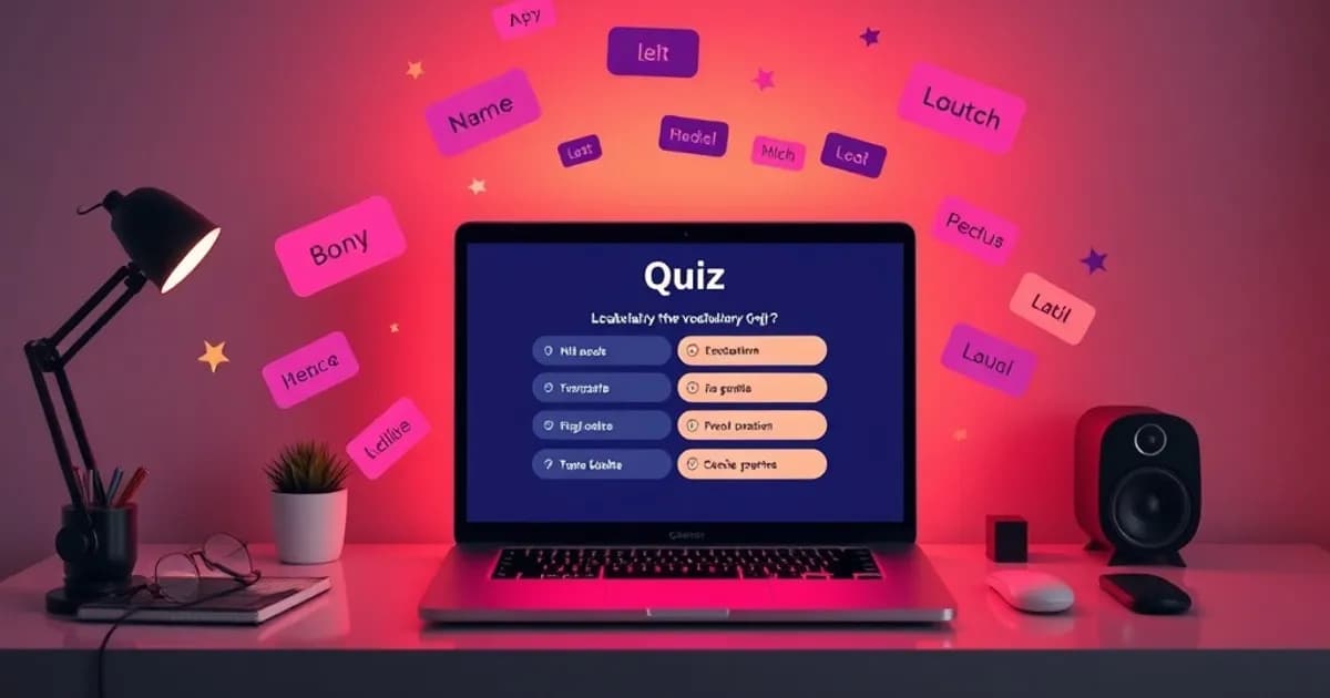 Vocab quiz maker - study with AI flashcards and spaced repetition