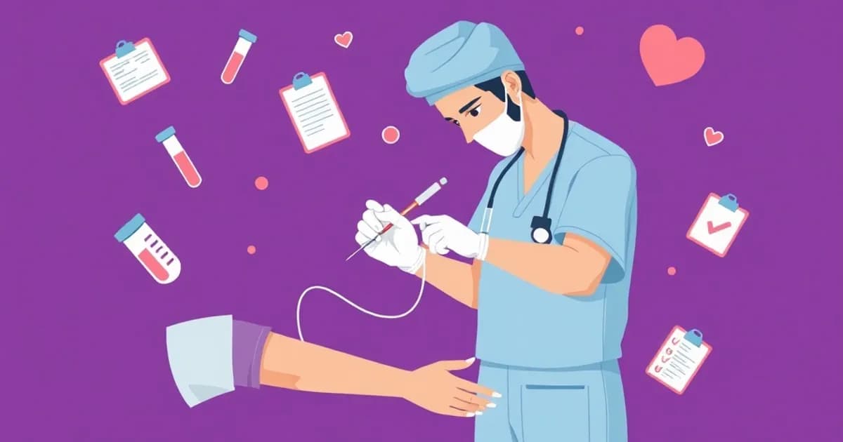 Phlebotomy practice test - study with AI flashcards and spaced repetition