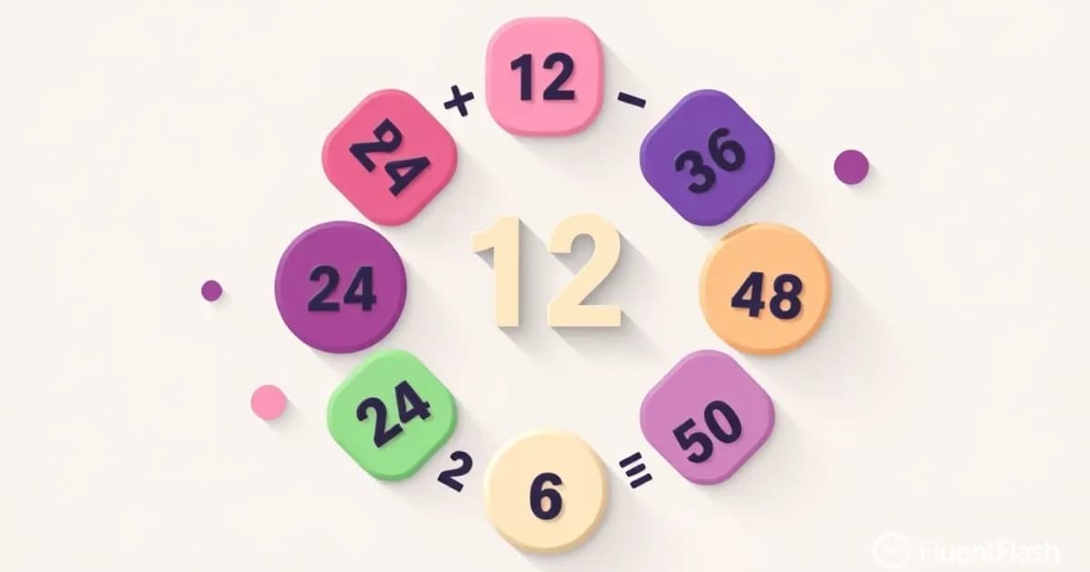 12 times tables - study with AI flashcards and spaced repetition