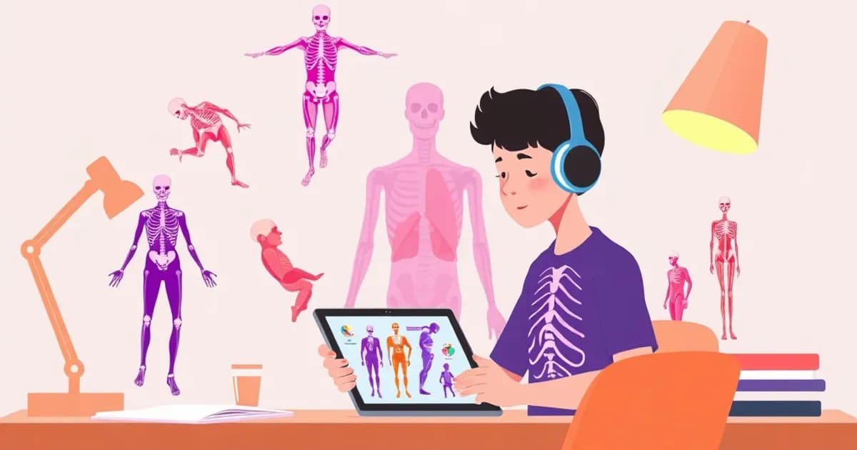 Anatomy study games - study with AI flashcards and spaced repetition