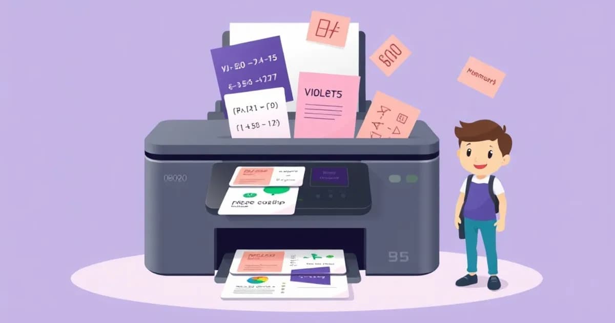 Flashcard printer - study with AI flashcards and spaced repetition