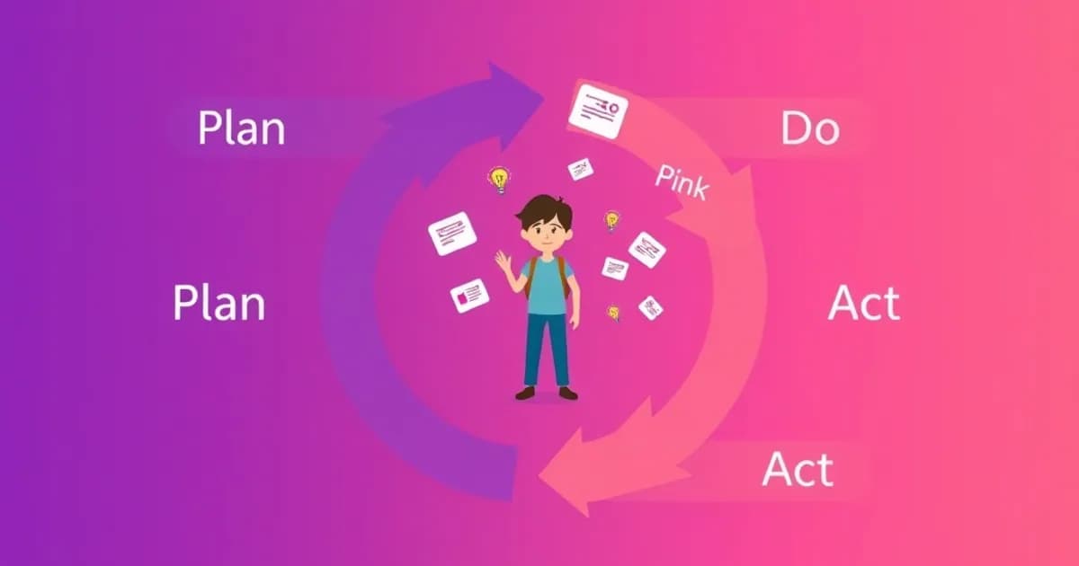 Plan do study act - study with AI flashcards and spaced repetition