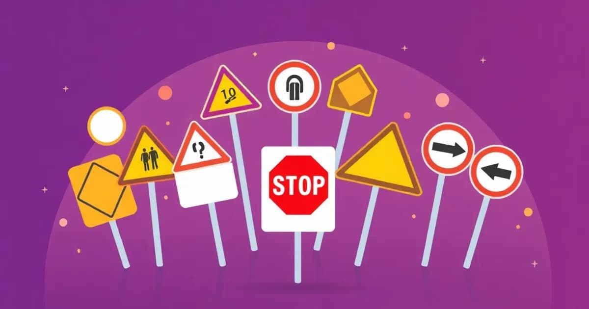 Road signs flashcards - study with AI flashcards and spaced repetition