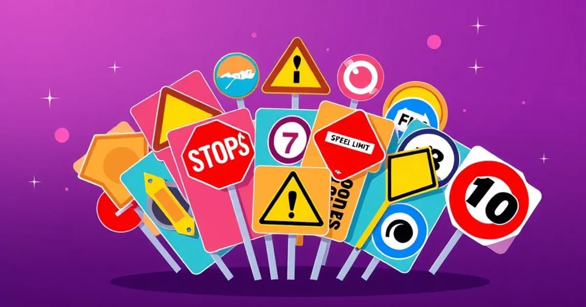 Traffic signs flashcards - study with AI flashcards and spaced repetition