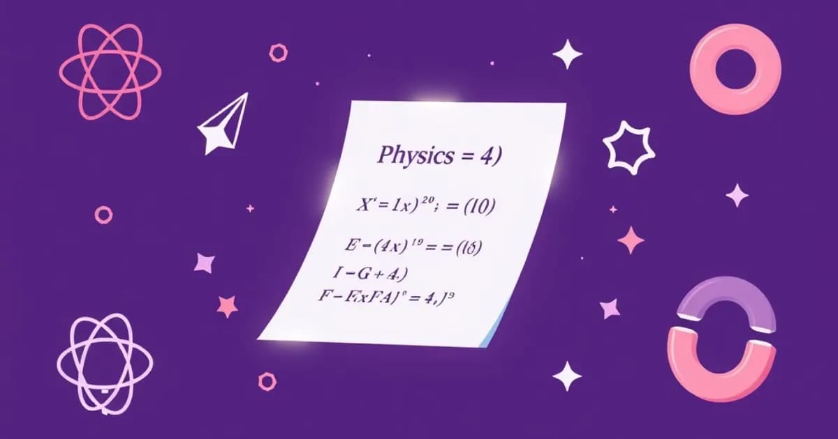 Formula sheet physics - study with AI flashcards and spaced repetition