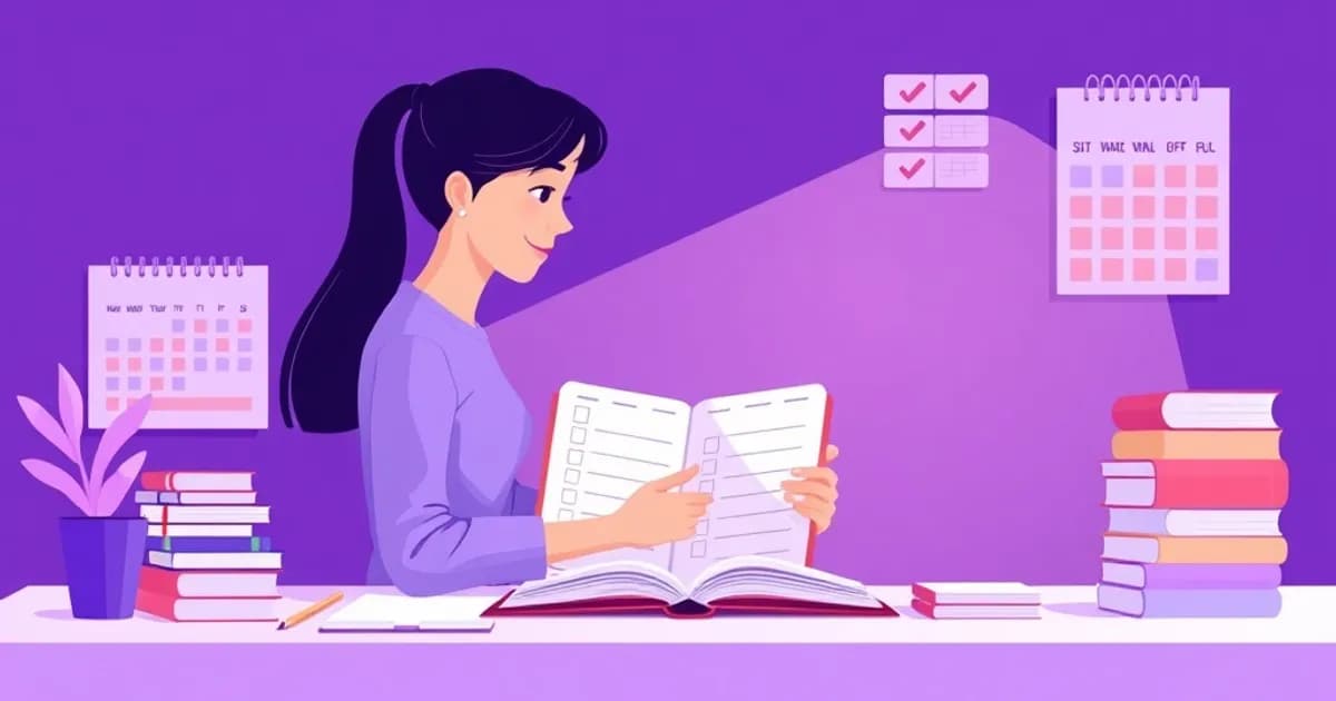 How to make a study plan - study with AI flashcards and spaced repetition