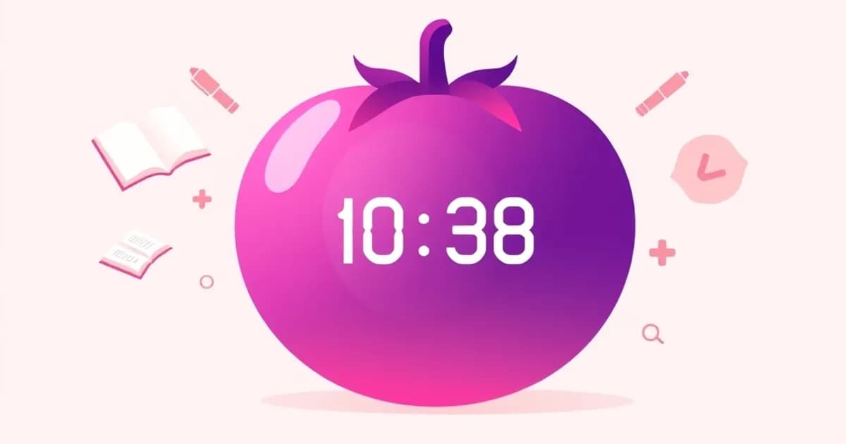 Pomodoro study app - study with AI flashcards and spaced repetition