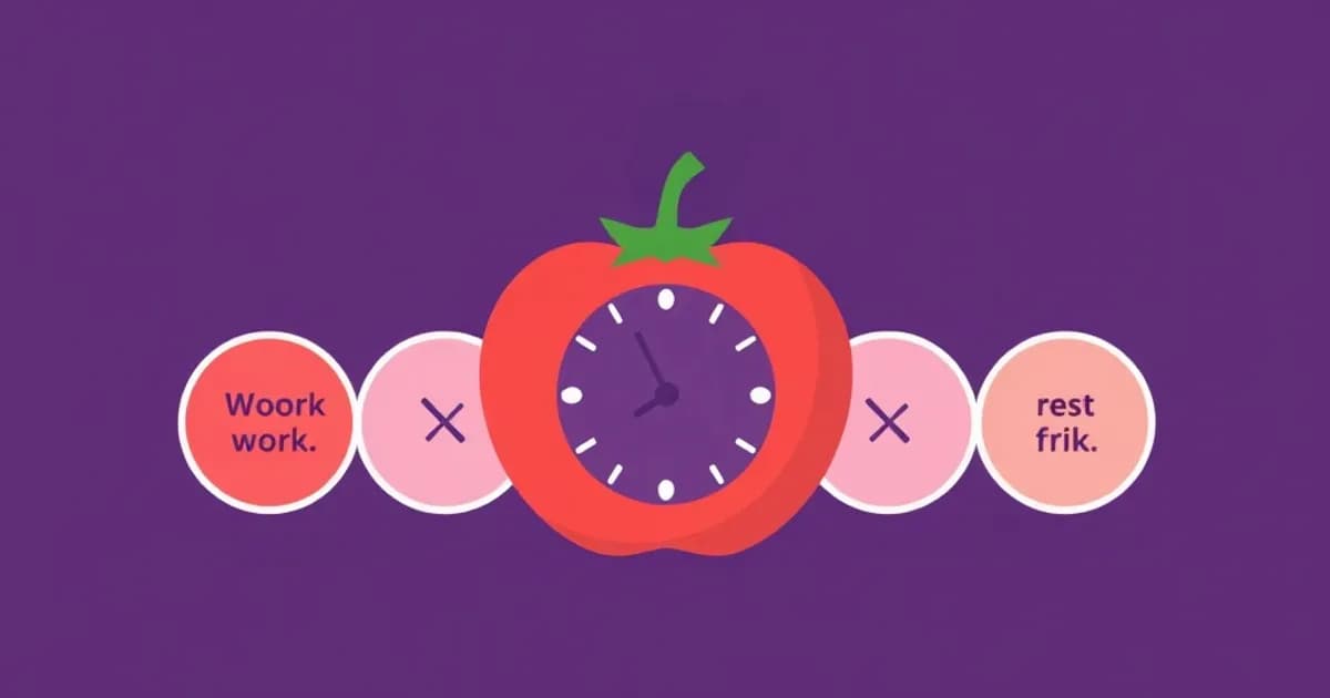 Pomodoro technique - study with AI flashcards and spaced repetition