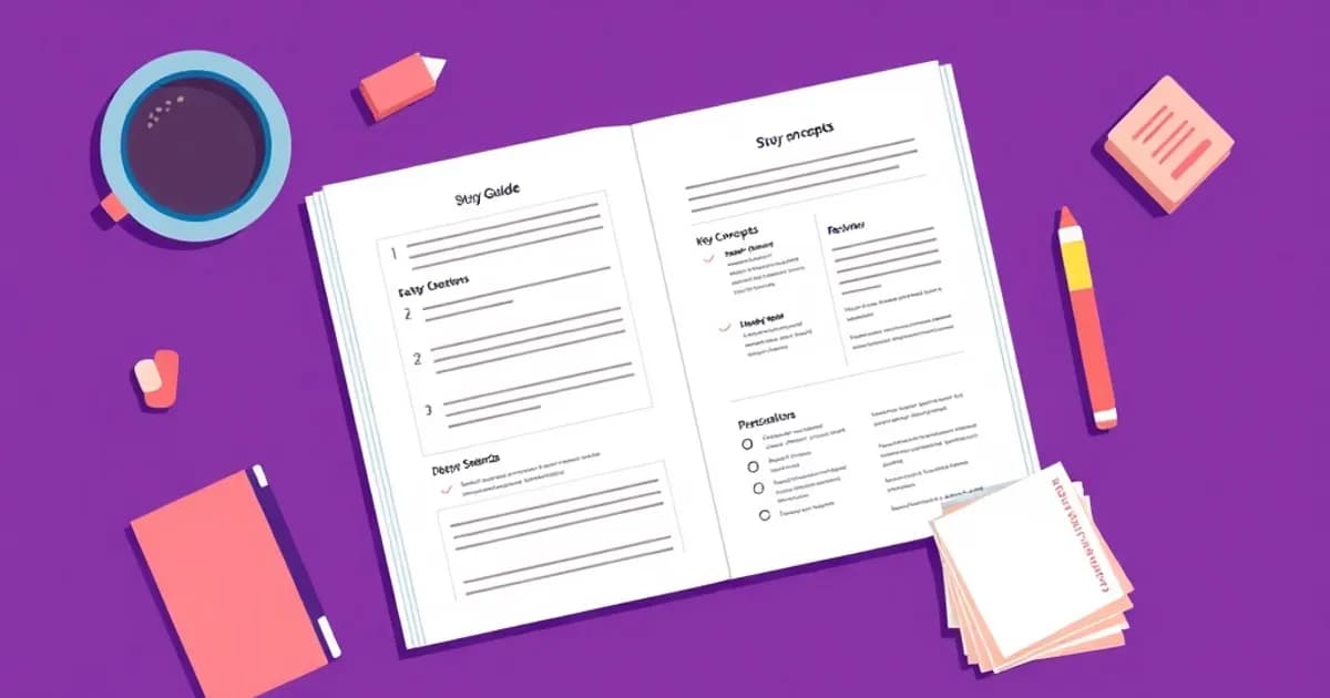 Study guide template - study with AI flashcards and spaced repetition