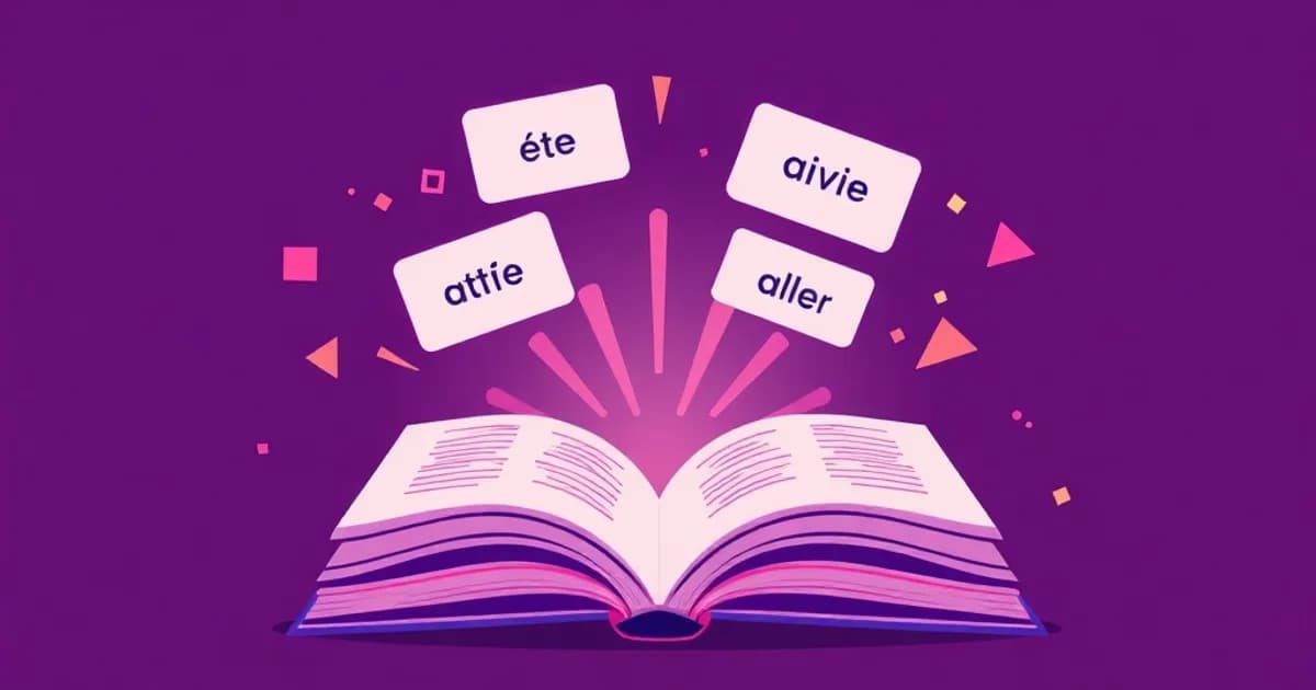 French basic verbs - study with AI flashcards and spaced repetition