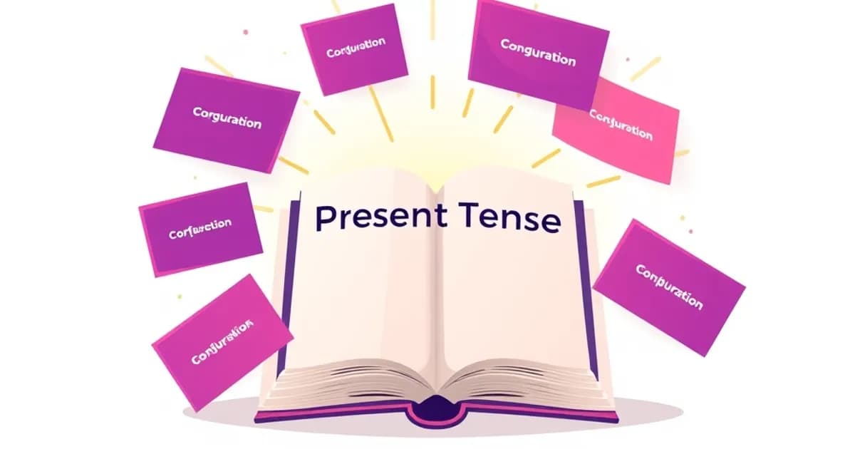 French present tense conjugation - study with AI flashcards and spaced repetition