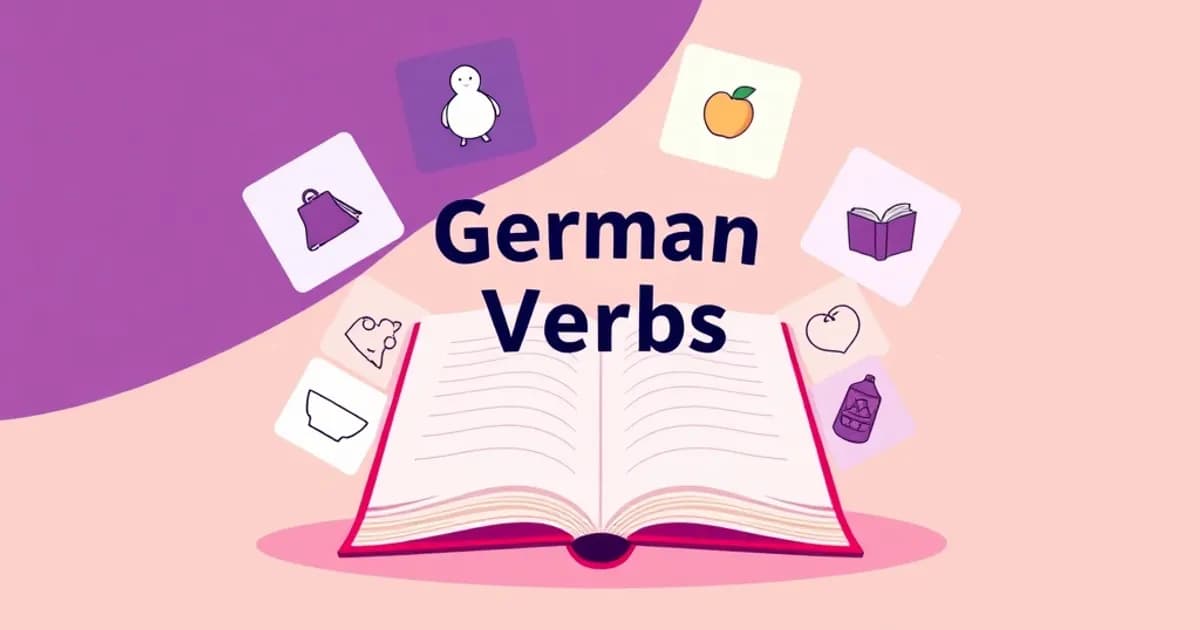 German basic verbs - study with AI flashcards and spaced repetition