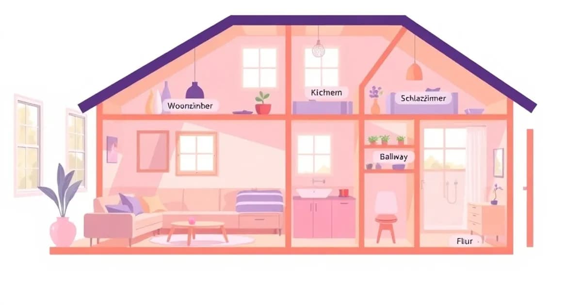 German house rooms vocabulary - study with AI flashcards and spaced repetition