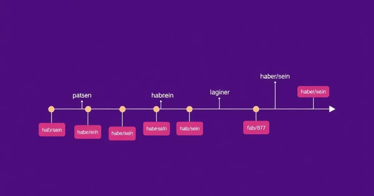 German perfect tense - study with AI flashcards and spaced repetition