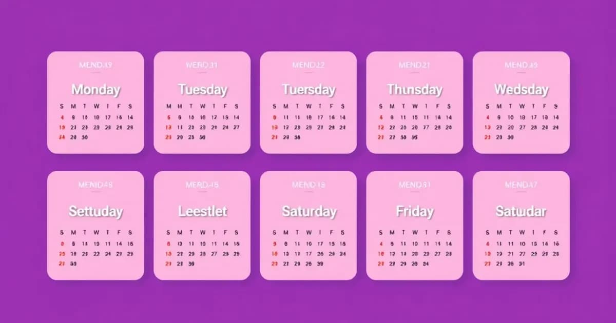 German days of the week - study with AI flashcards and spaced repetition