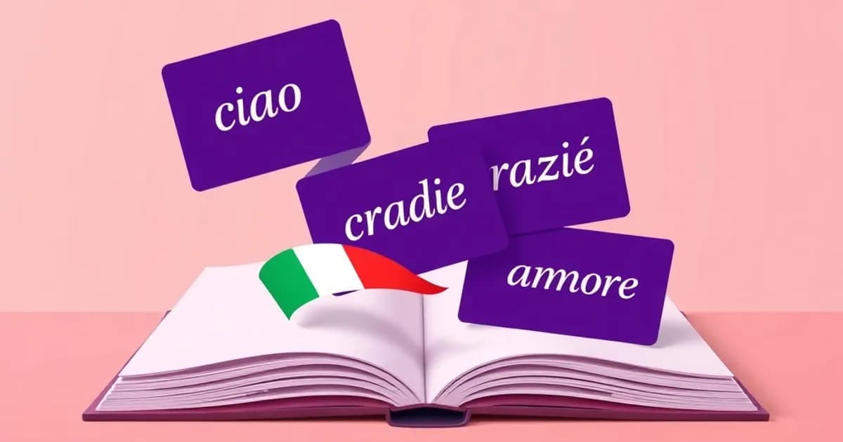Basic italian words - study with AI flashcards and spaced repetition