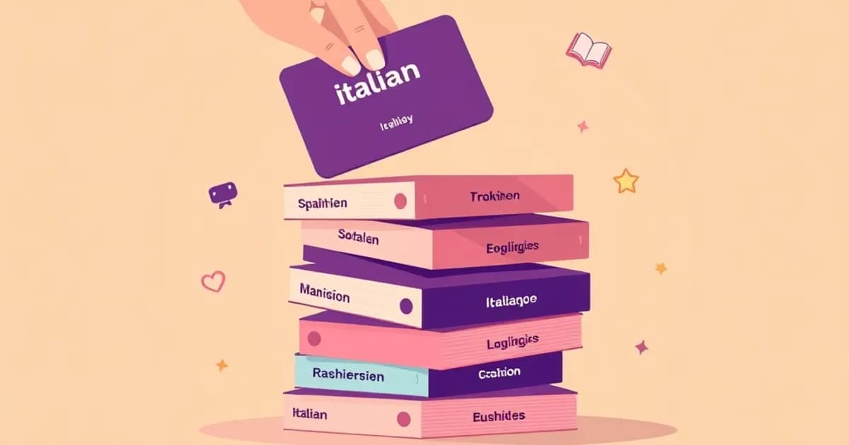 Italian flashcards - study with AI flashcards and spaced repetition