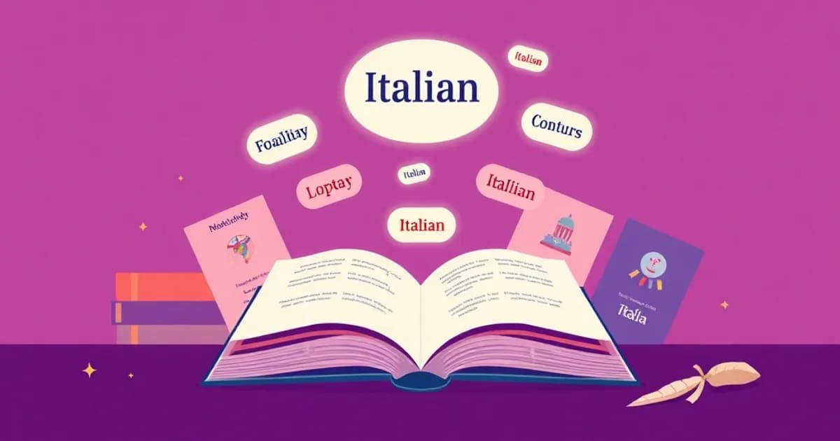 Learn italian vocabulary - study with AI flashcards and spaced repetition