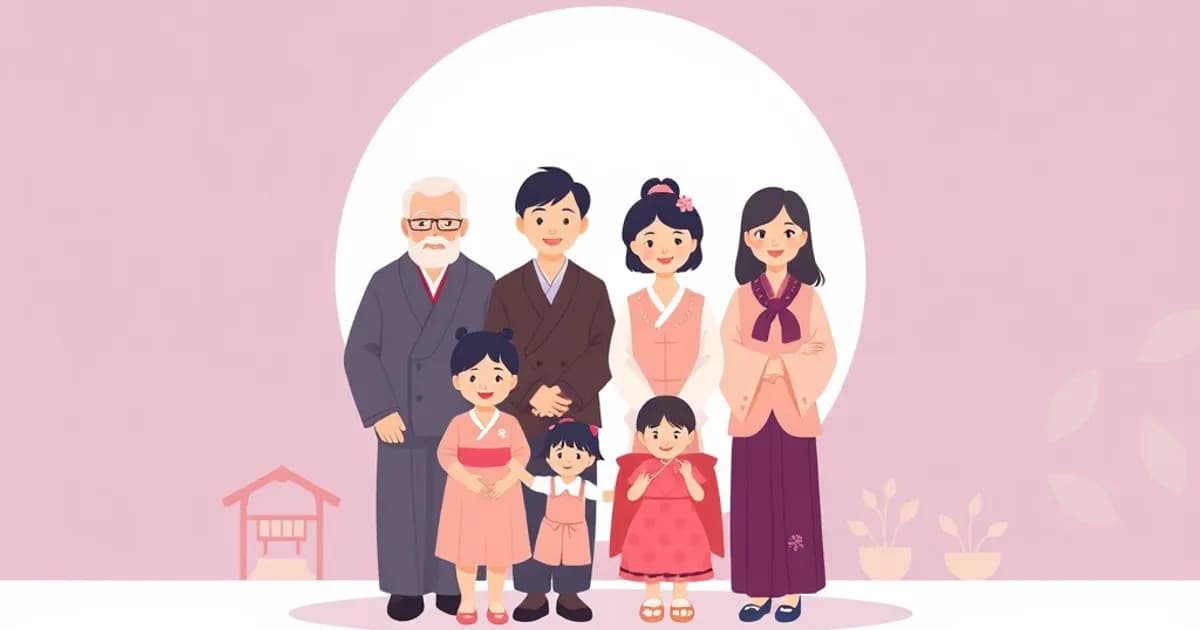 Japanese family vocabulary - study with AI flashcards and spaced repetition