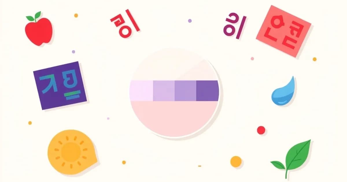 Korean color words - study with AI flashcards and spaced repetition