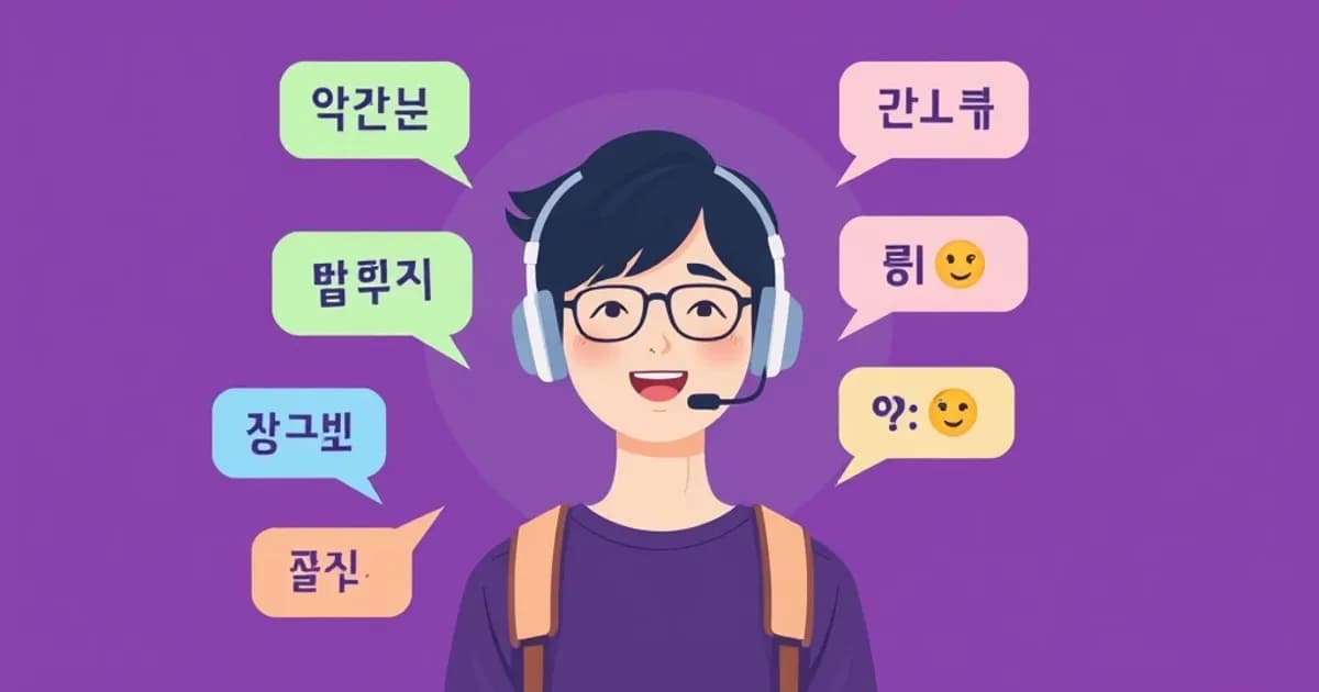 Korean slang - study with AI flashcards and spaced repetition