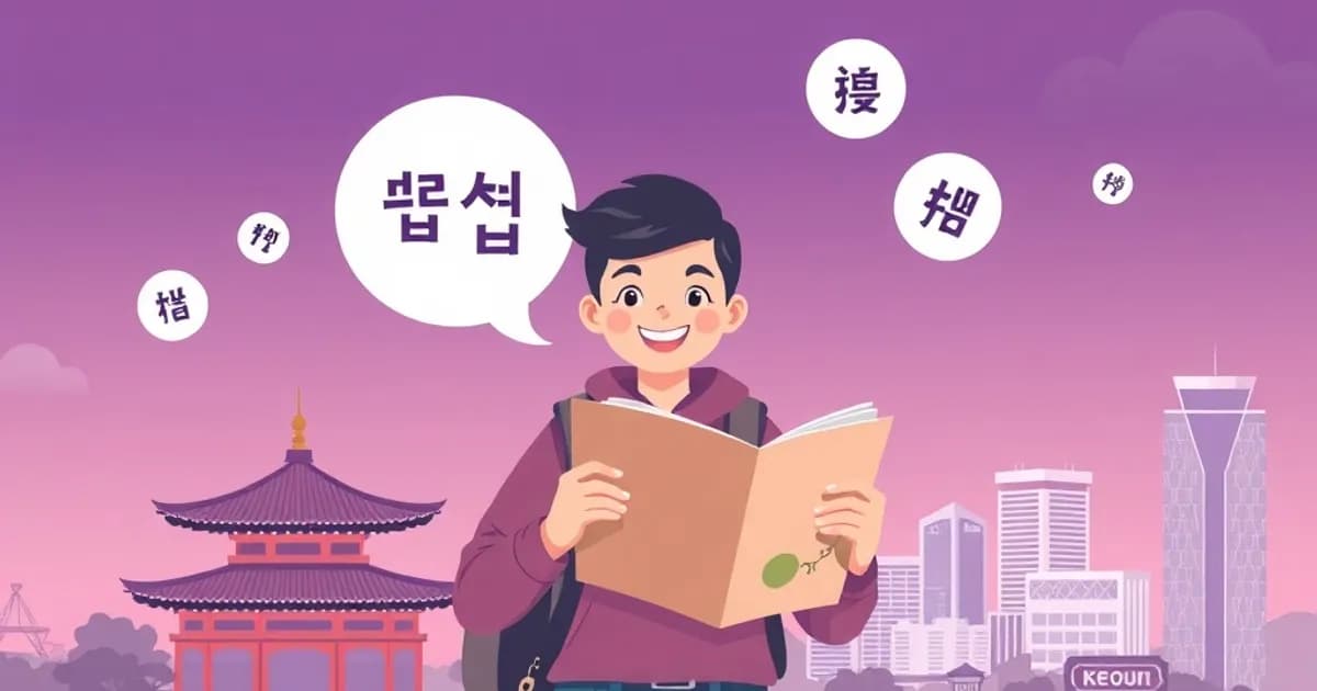Korean travel phrases - study with AI flashcards and spaced repetition
