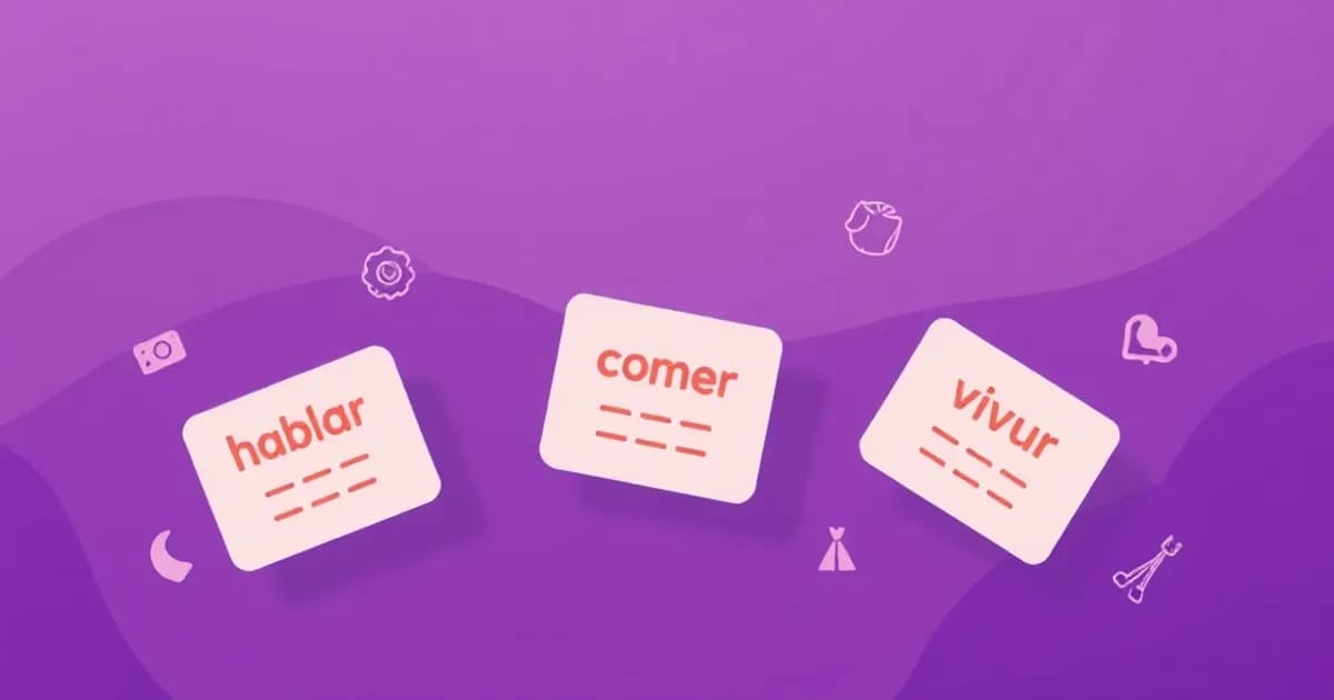 Spanish present tense verbs - study with AI flashcards and spaced repetition