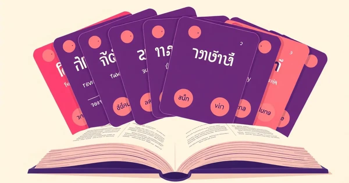 Thai flashcards - study with AI flashcards and spaced repetition