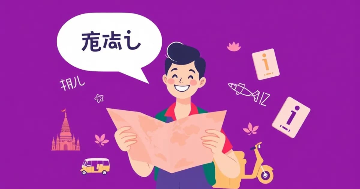 Thai phrases for travel - study with AI flashcards and spaced repetition