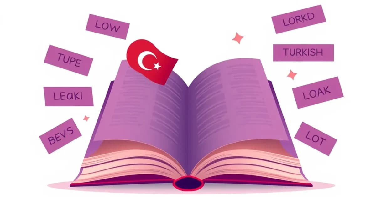 Turkish vocabulary - study with AI flashcards and spaced repetition