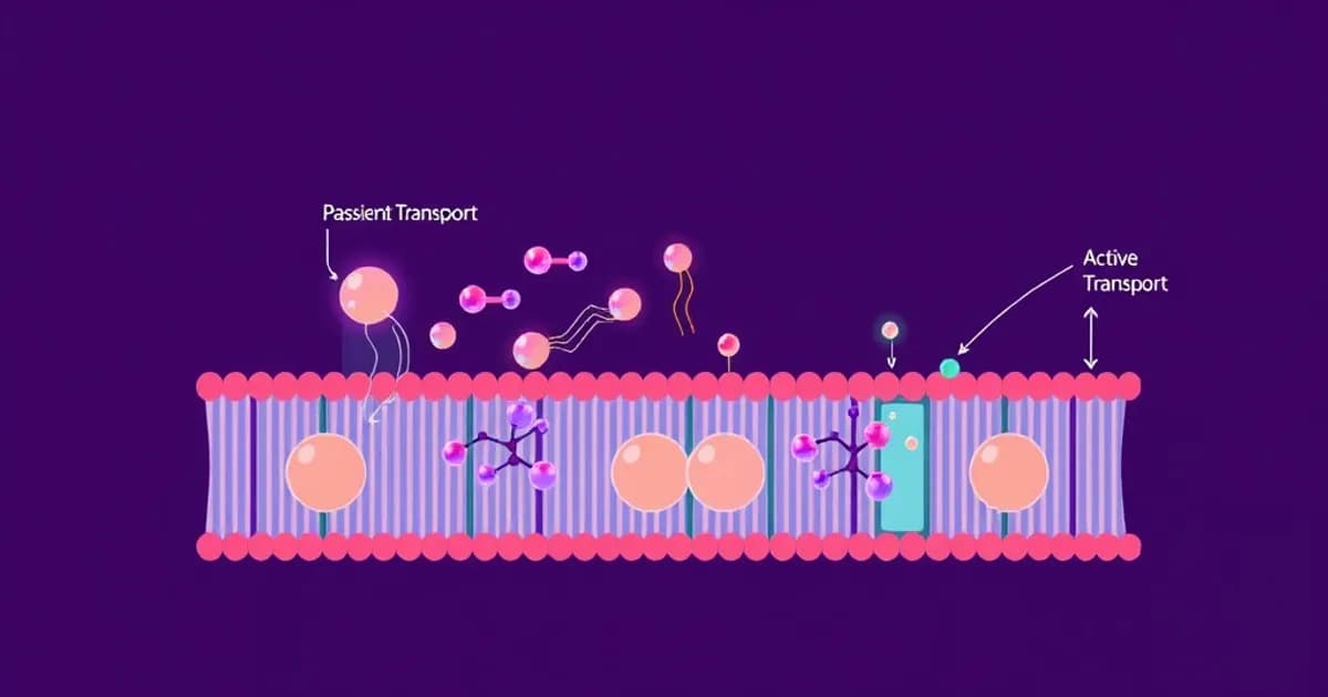 Mcat cell membrane transport - study with AI flashcards and spaced repetition