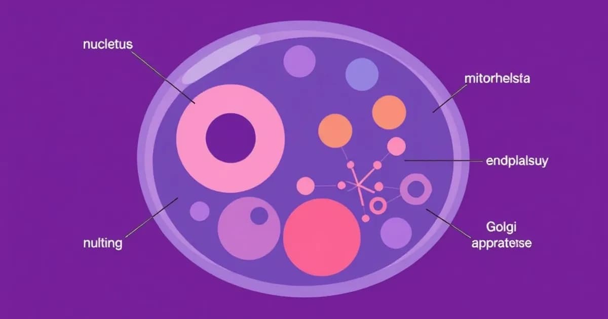Mcat cell structure organelles - study with AI flashcards and spaced repetition