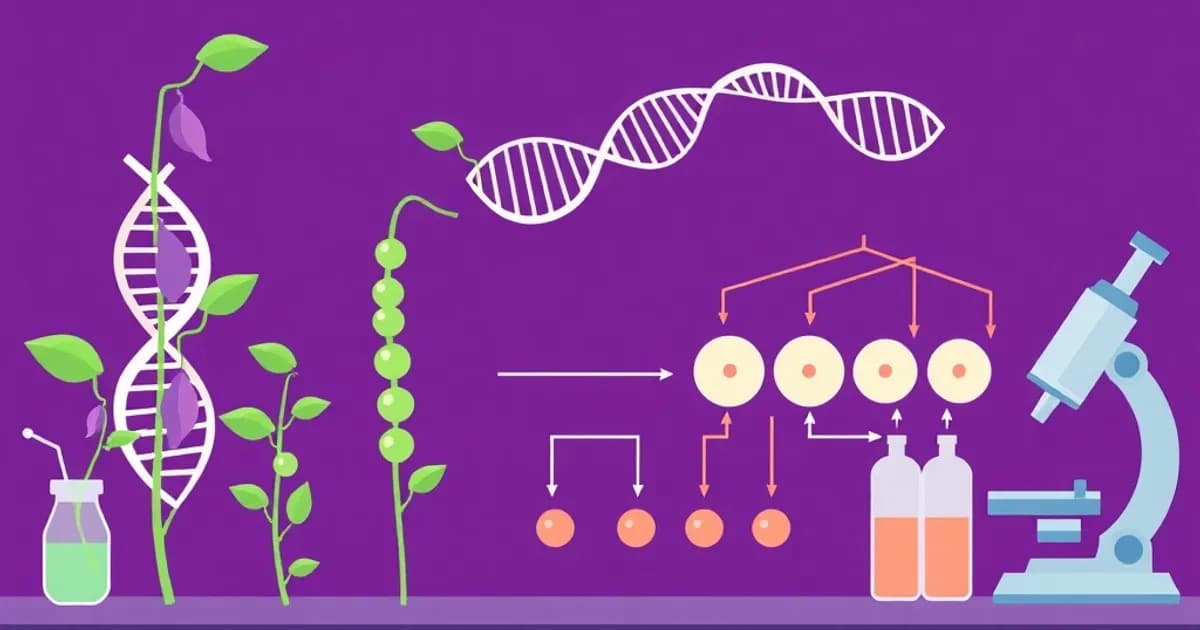 Mcat genetics inheritance mendel - study with AI flashcards and spaced repetition