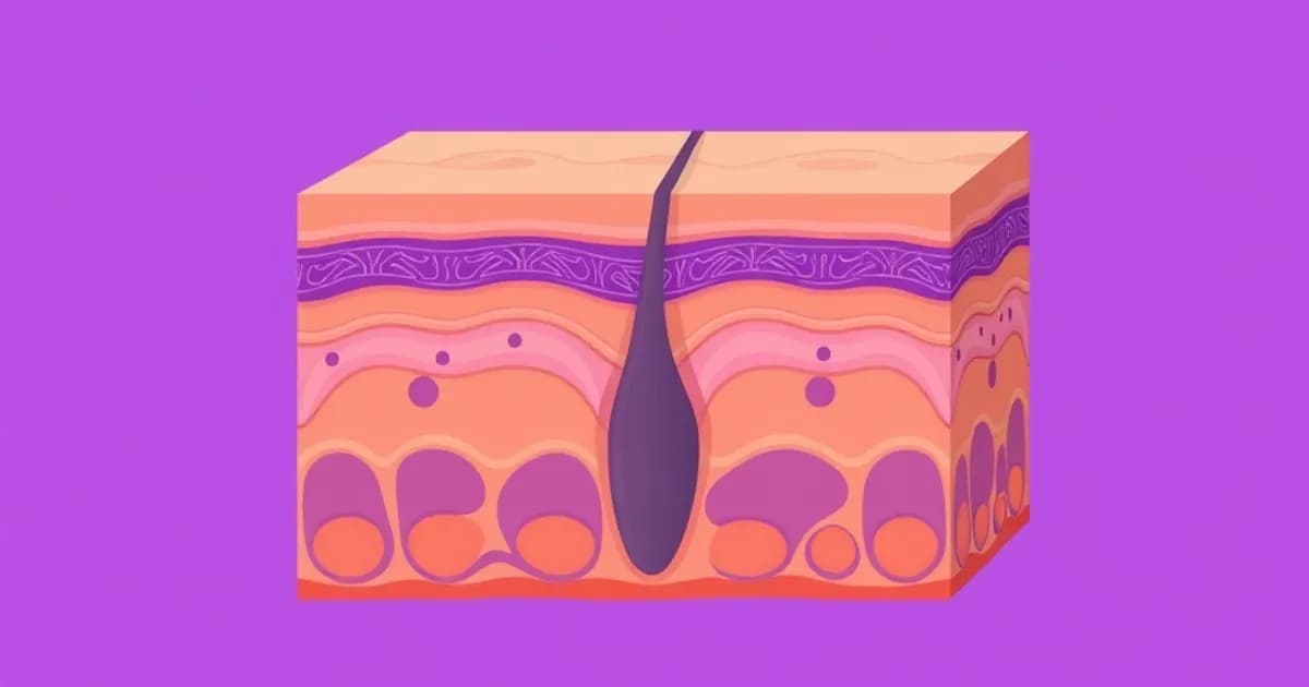 Sebaceous glands anatomy - study with AI flashcards and spaced repetition