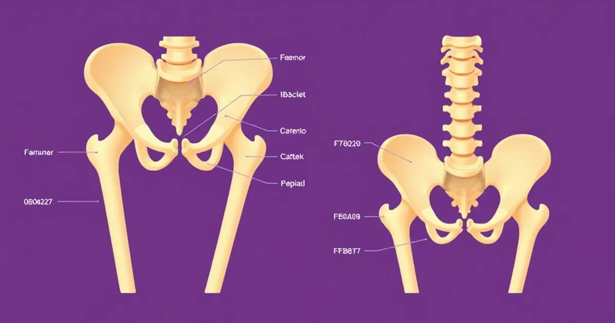 Hip joint and pelvis anatomy - study with AI flashcards and spaced repetition
