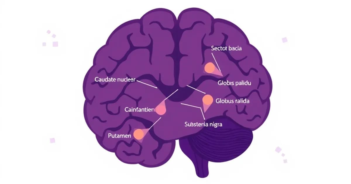 Basal ganglia anatomy - study with AI flashcards and spaced repetition