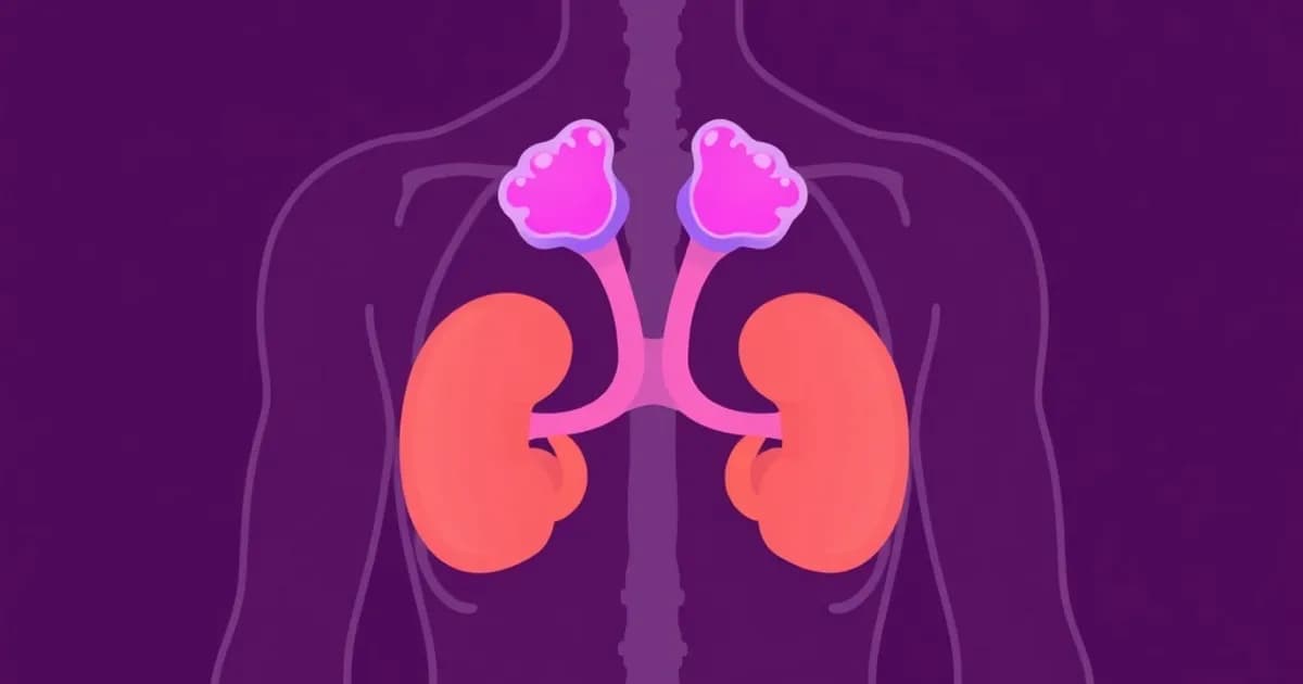 Adrenal glands anatomy - study with AI flashcards and spaced repetition