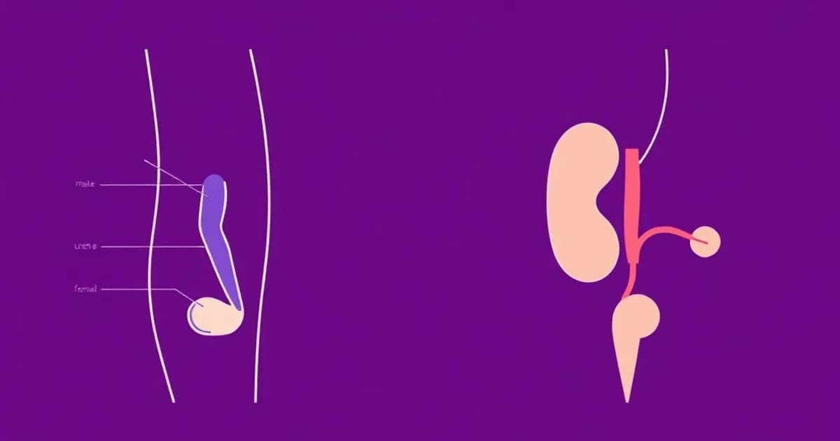Urethra male female anatomy - study with AI flashcards and spaced repetition
