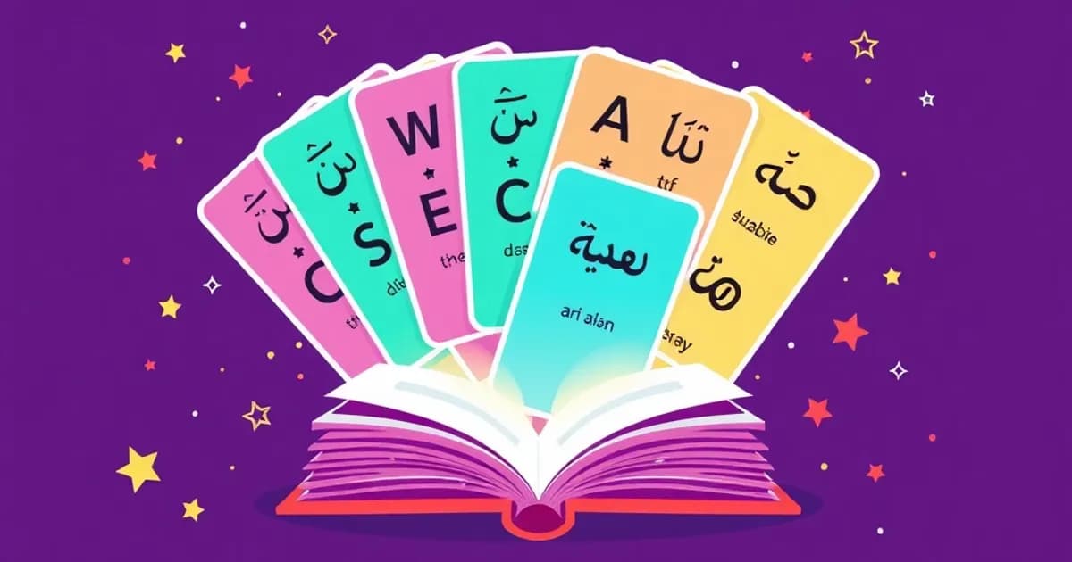 Arabic letters flashcards - study with AI flashcards and spaced repetition