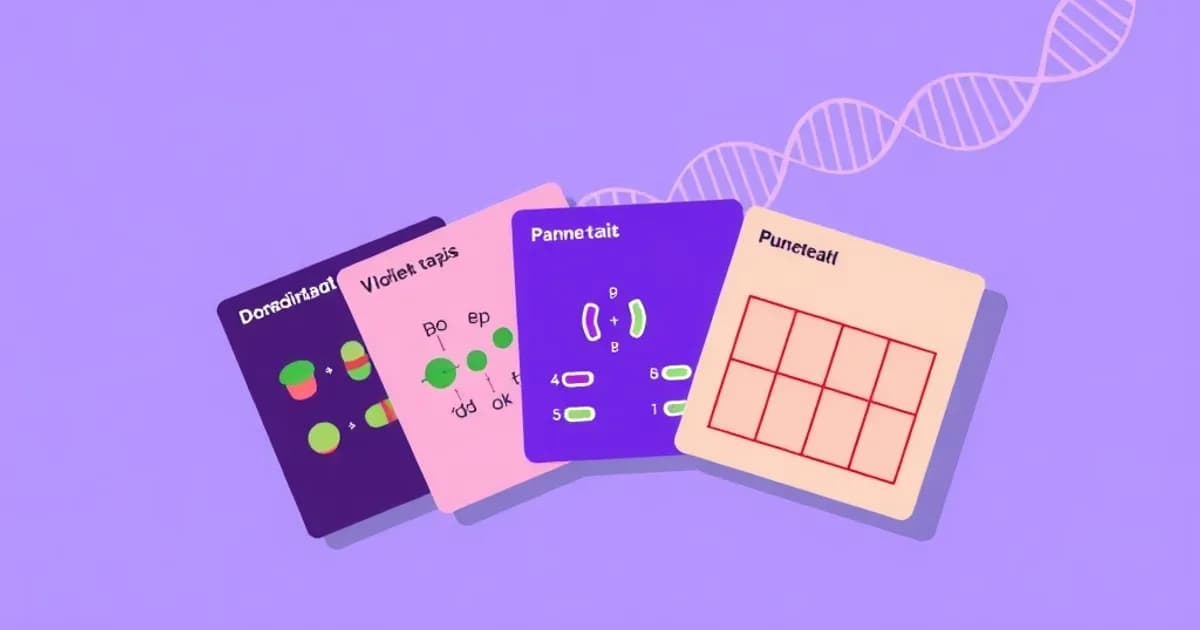 Mendelian inheritance flashcards - study with AI flashcards and spaced repetition