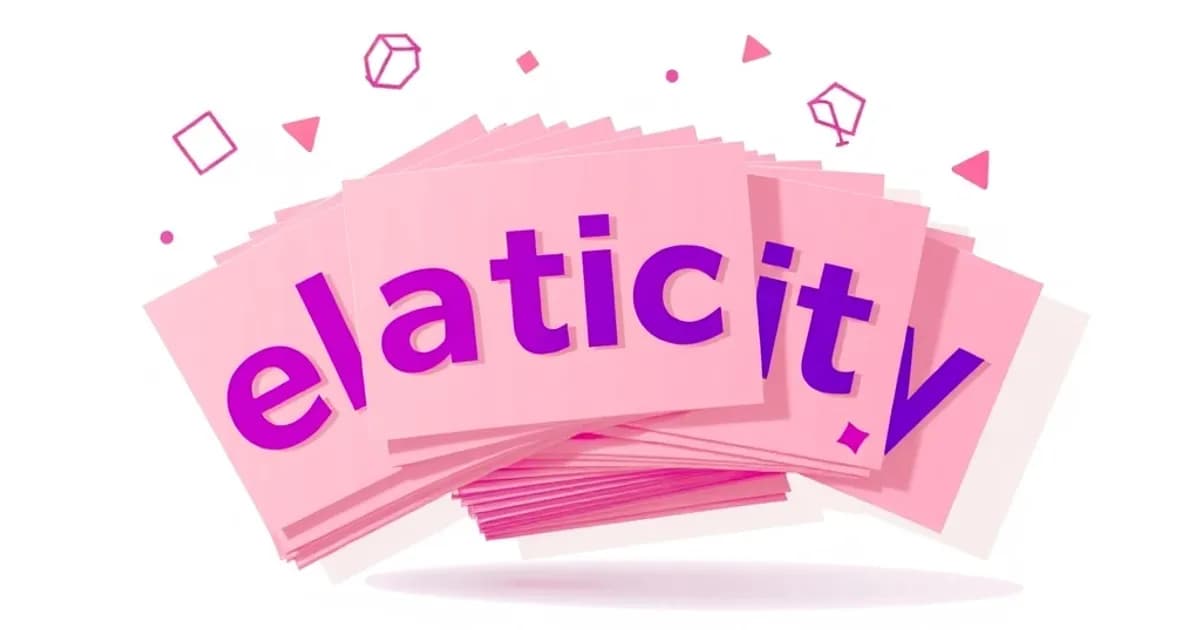 Elasticity flashcards - study with AI flashcards and spaced repetition