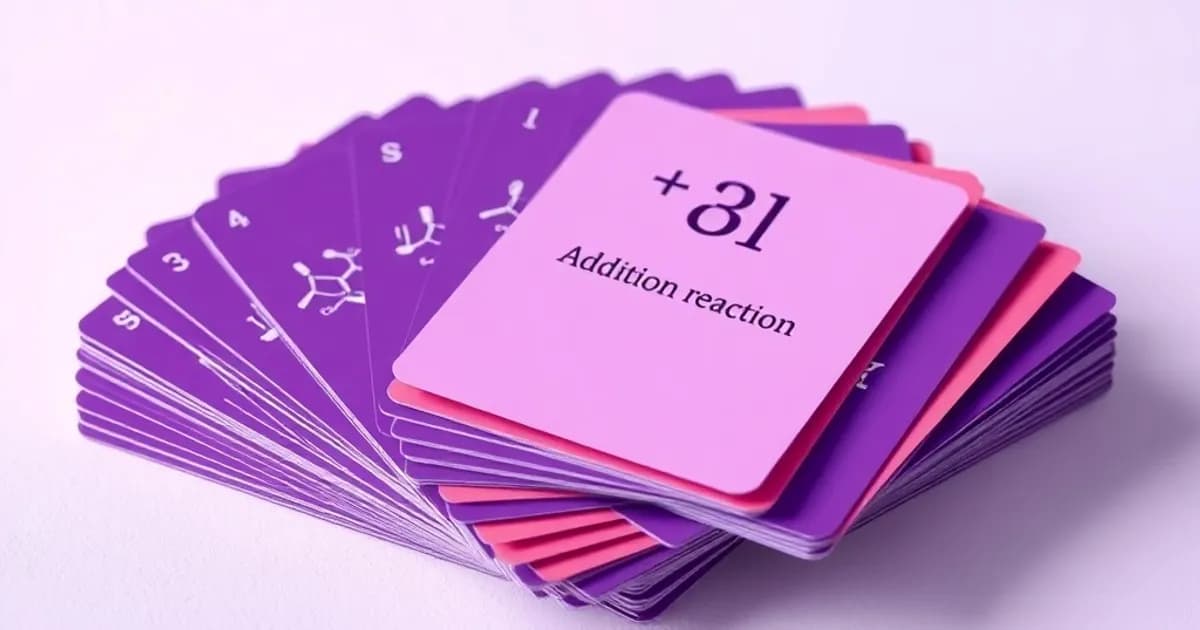 Addition reactions flashcards - study with AI flashcards and spaced repetition