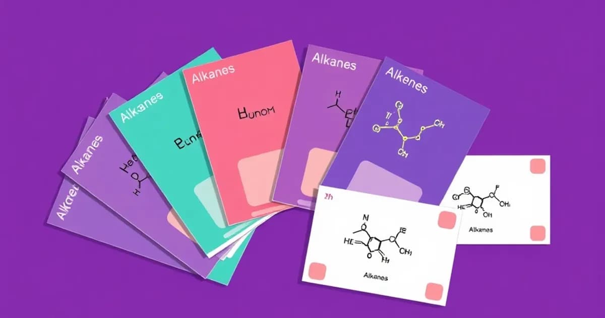 Alkanes and alkenes flashcards - study with AI flashcards and spaced repetition
