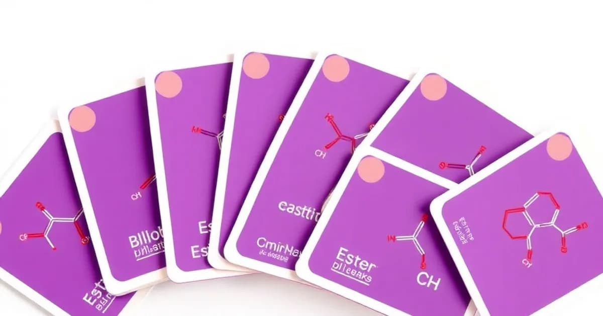 Esters and amides flashcards - study with AI flashcards and spaced repetition