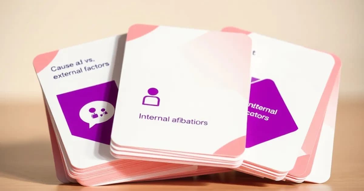 Attribution theory flashcards - study with AI flashcards and spaced repetition