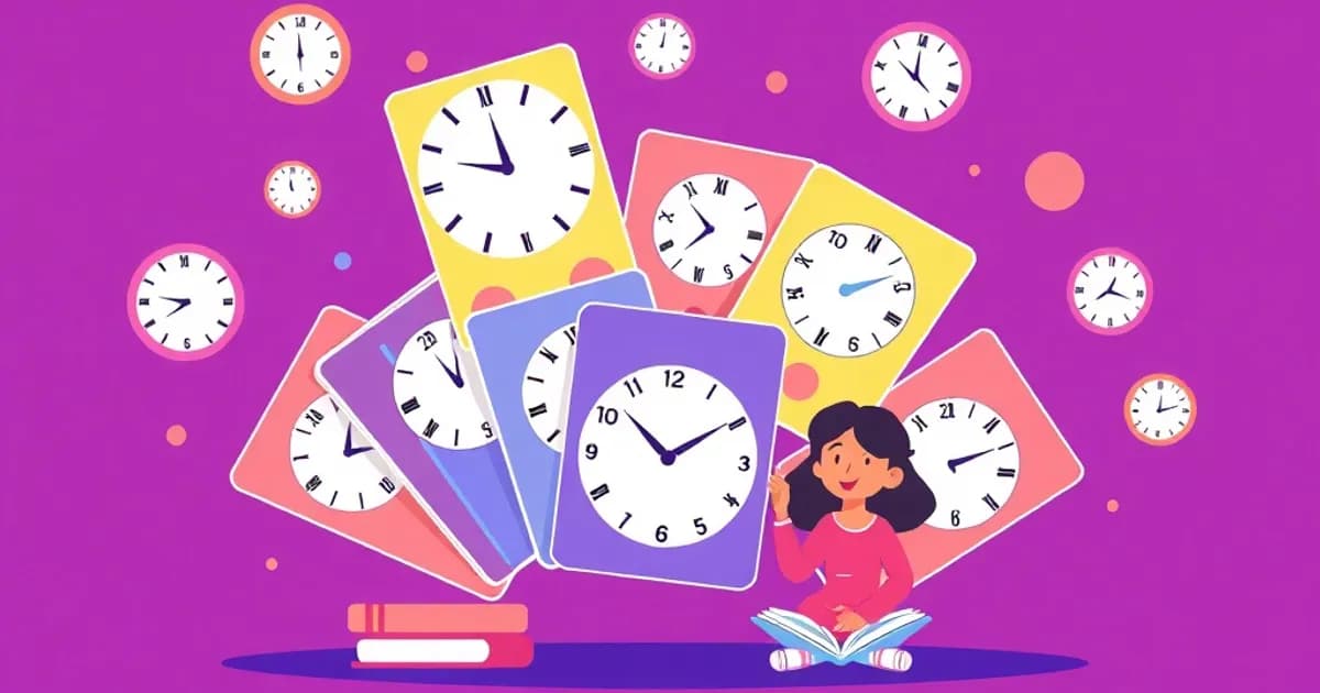 3rd grade telling time flashcards - study with AI flashcards and spaced repetition