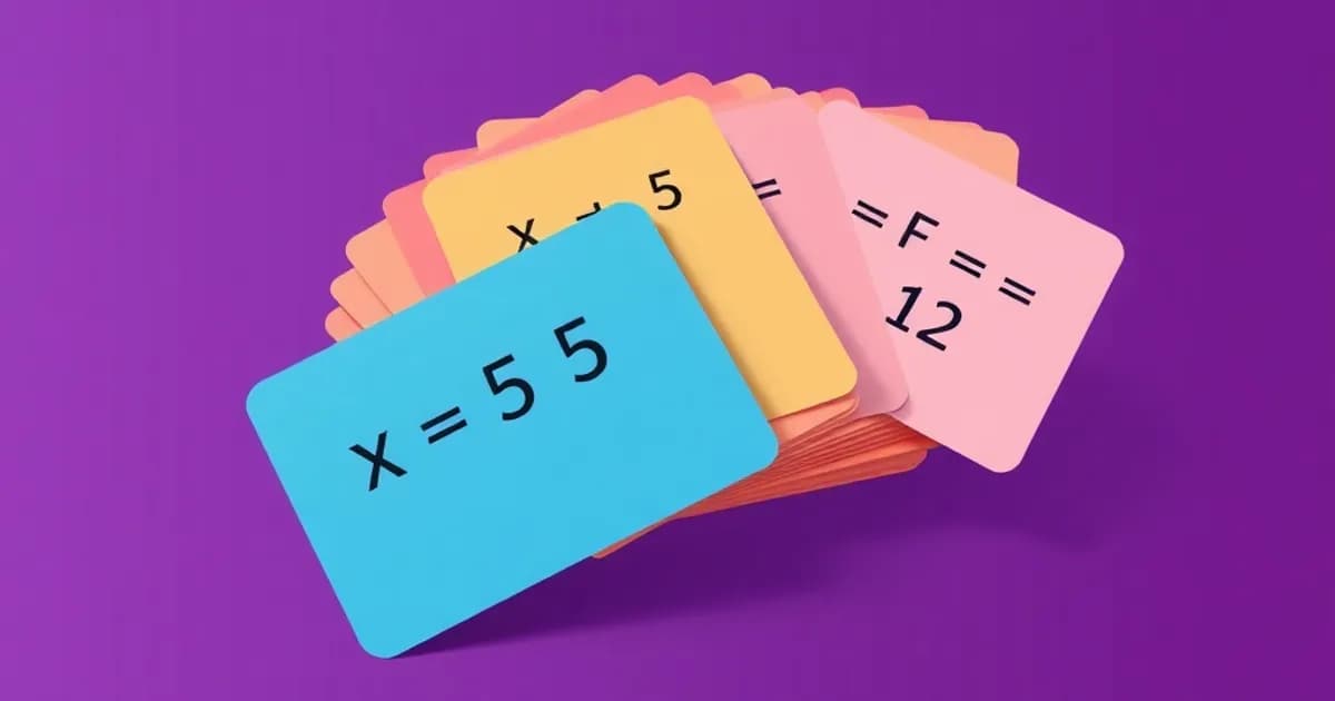 6th grade algebra flashcards - study with AI flashcards and spaced repetition