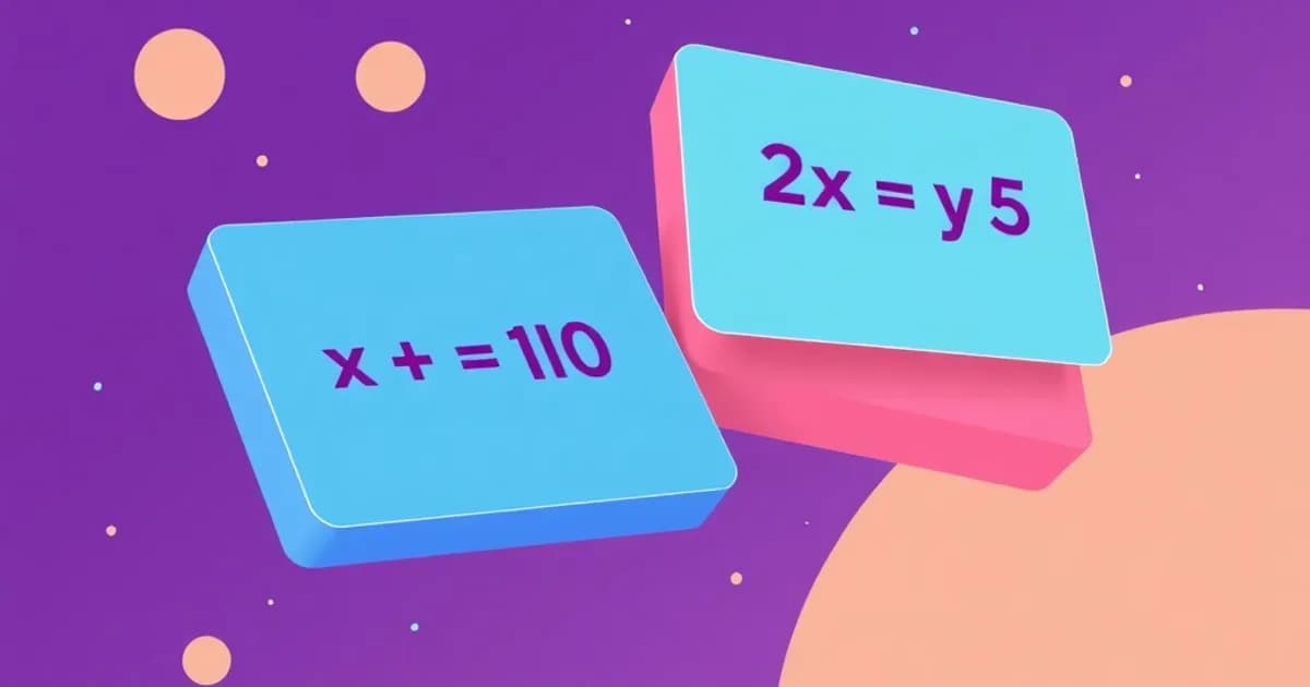 7th grade systems of equations flashcards - study with AI flashcards and spaced repetition
